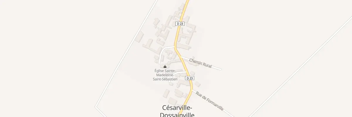 Plan du 21 Rue des Géraniums à Césarville-Dossainville