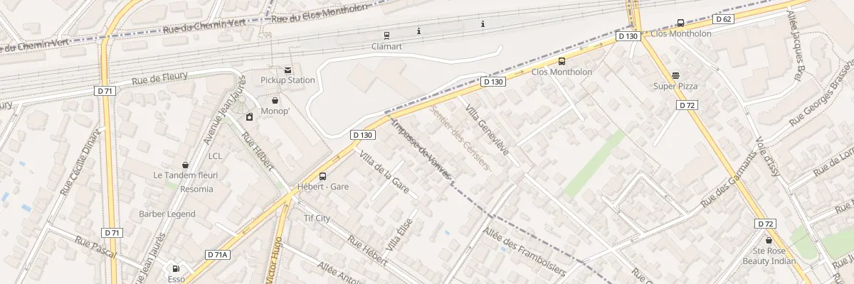 Plan du 5 Imp de Vanves à Malakoff