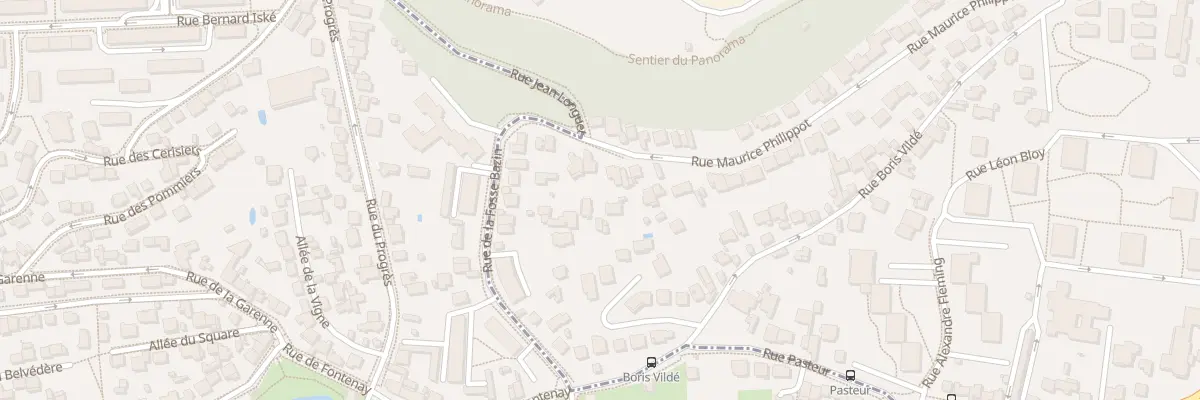 Plan du 77 Rue Maurice Philippot à Fontenay-aux-Roses