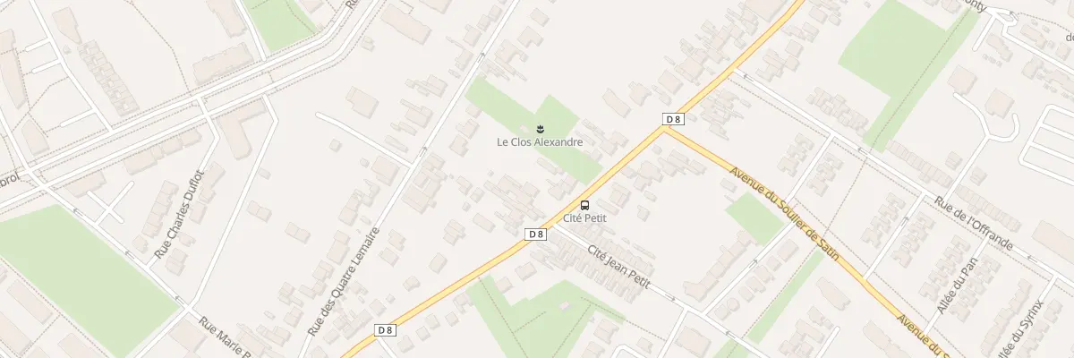Plan du 144 Rue Jean Moulin à Amiens