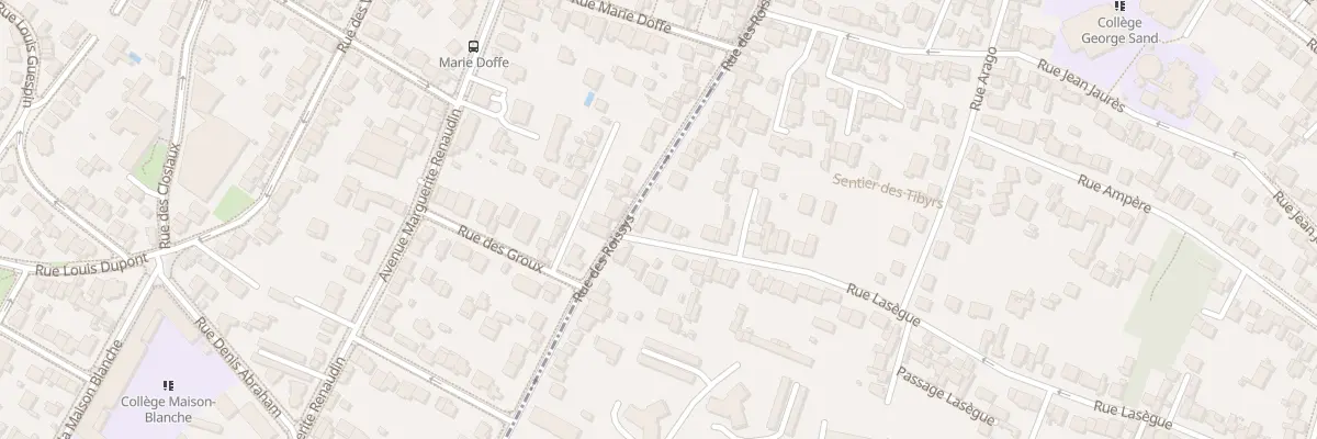 Plan du 160B Rue Lasègue à Châtillon