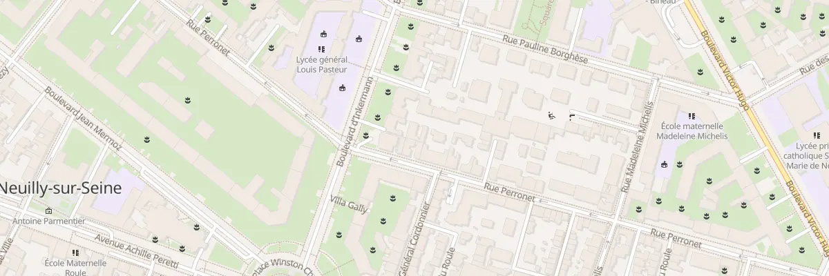 Plan du 58 Rue Perronet à Neuilly-sur-Seine