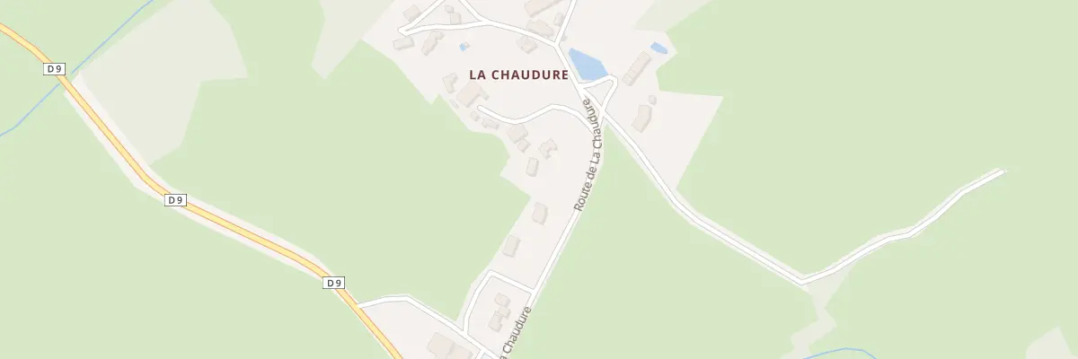 Plan du 12 La Chaudure à Champagnat