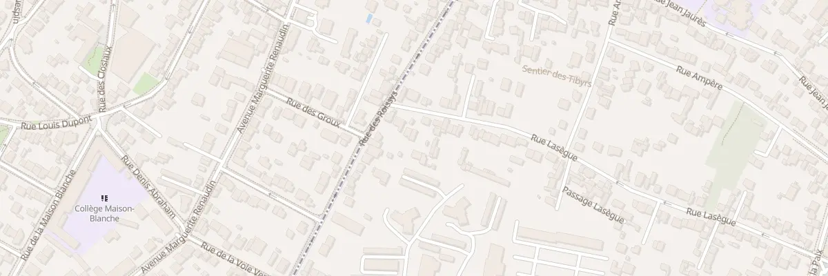 Plan du 145 Rue Lasègue à Châtillon