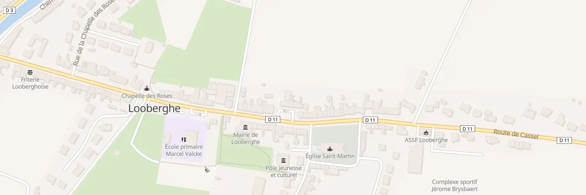 Plan du 471 Rte de Cassel à Looberghe