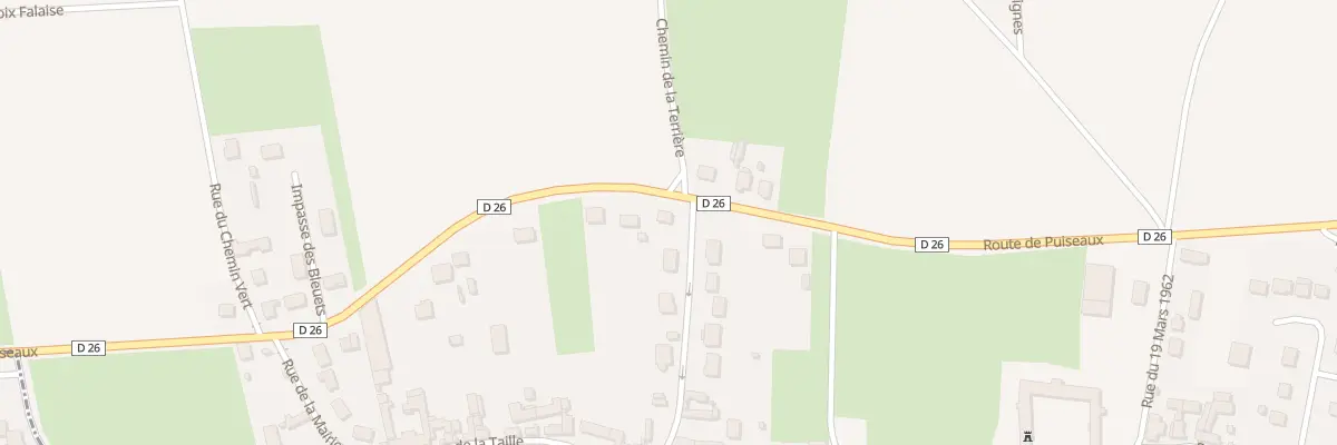 Plan du 5081 Rue des Terrières à Bondaroy