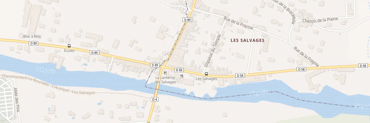 Plan du 4 Av du Sidobre à Burlats