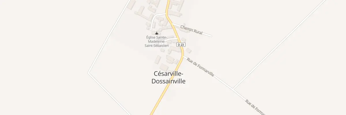 Plan du 29 Rue des Géraniums à Césarville-Dossainville