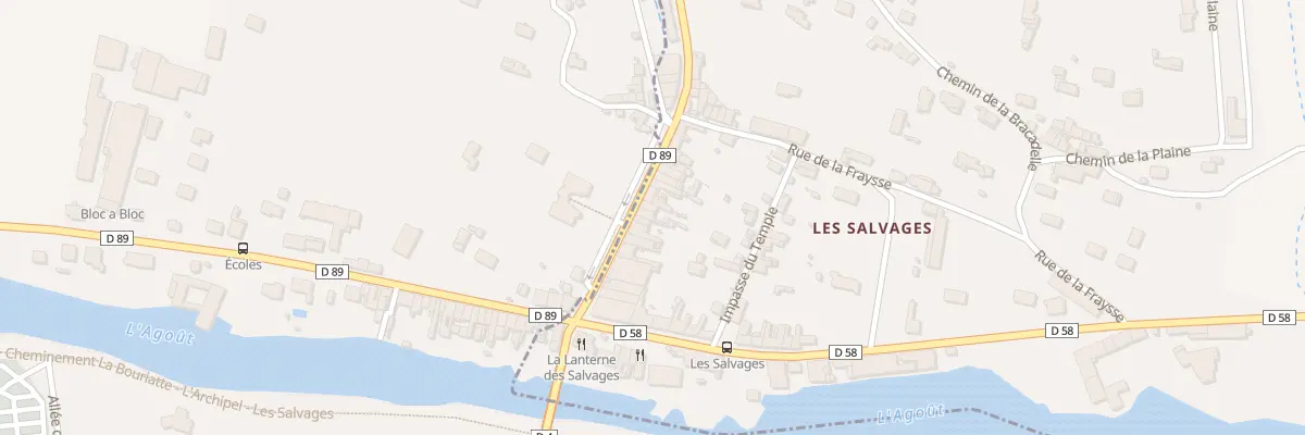 Plan du 15 Av de la Grande Armée à Burlats