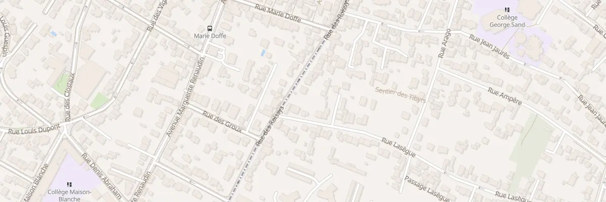 Plan du 160 Rue Lasègue à Châtillon