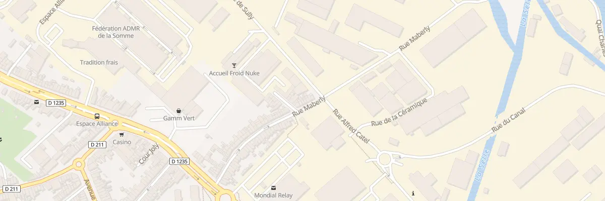 Plan du 71 Rue Maberly à Amiens
