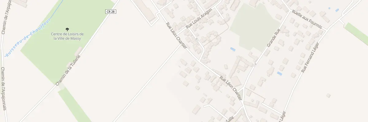 Plan du 42B Rue Léon Chartier à Saulx-les-Chartreux