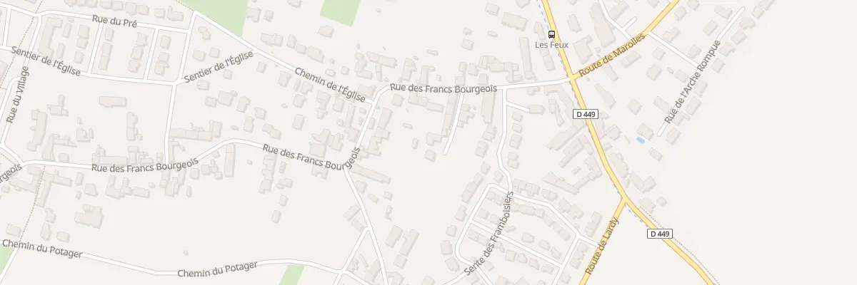Plan du 9C Rue des Francs Bourgeois à Cheptainville