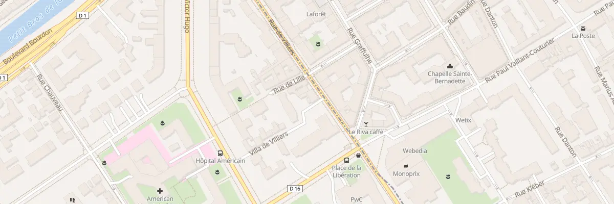 Plan du 17 Vla de Villiers à Neuilly-sur-Seine