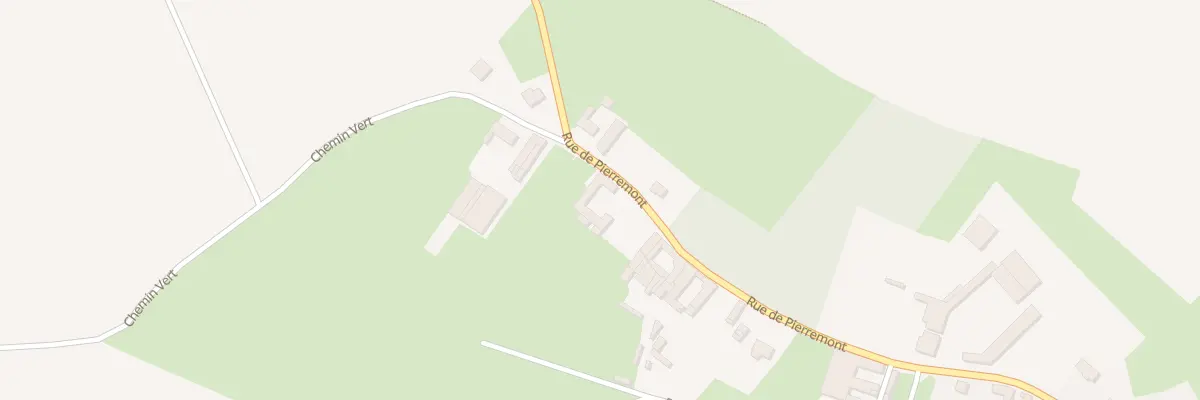 Plan du 471 Rue de Pierremont à Croix-en-Ternois