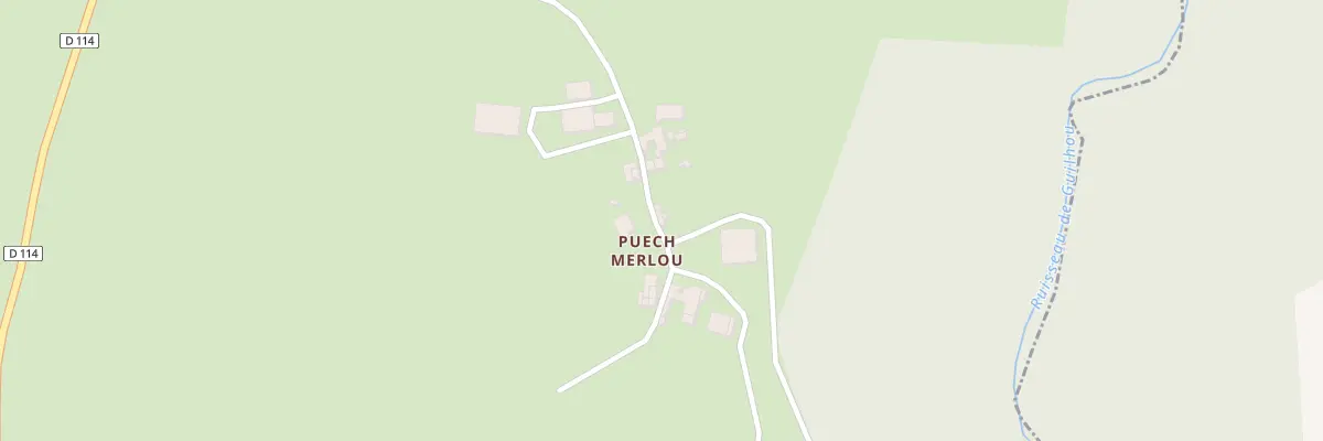 Plan du 5046 Puech Merlou à Saint-Grégoire