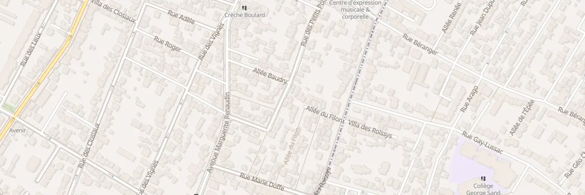 Plan du 20 Rue des Petits Pois à Clamart