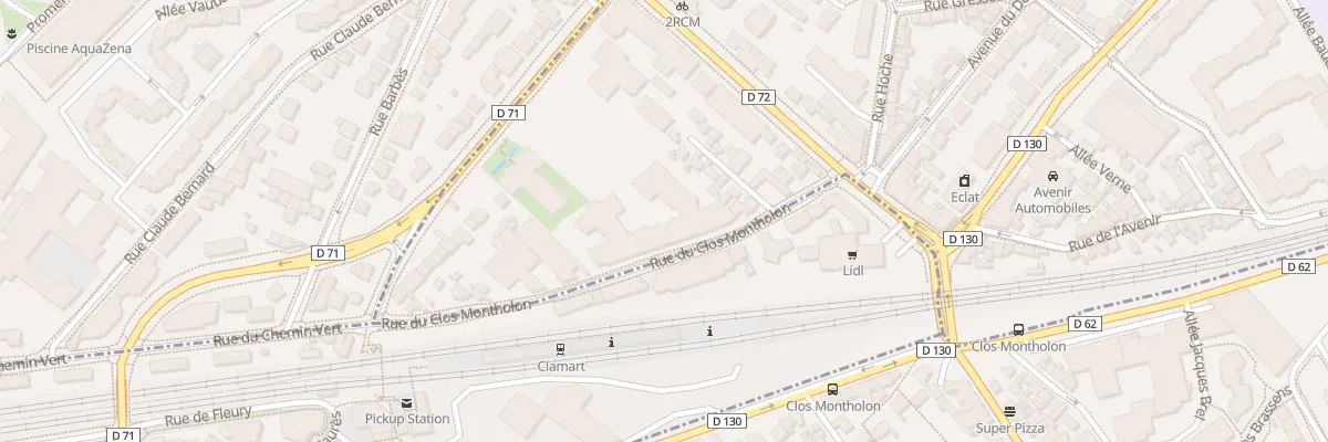 Plan du 22 Rue du Clos Montholon à Vanves