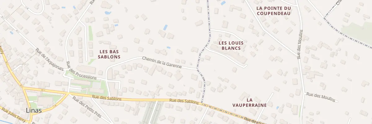 Plan du 31B Che de la Garenne à Linas