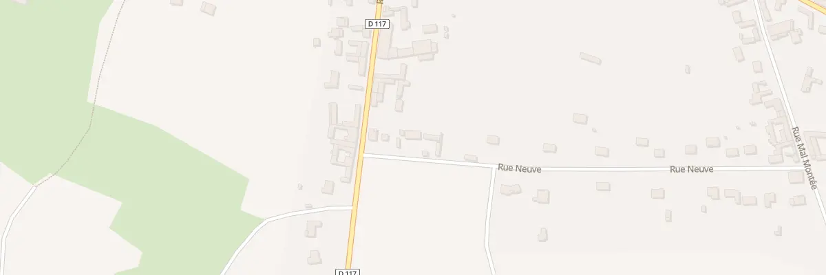 Plan du 5 Rue Neuve à Naours