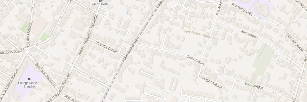 Plan du 141 Rue Lasègue à Châtillon