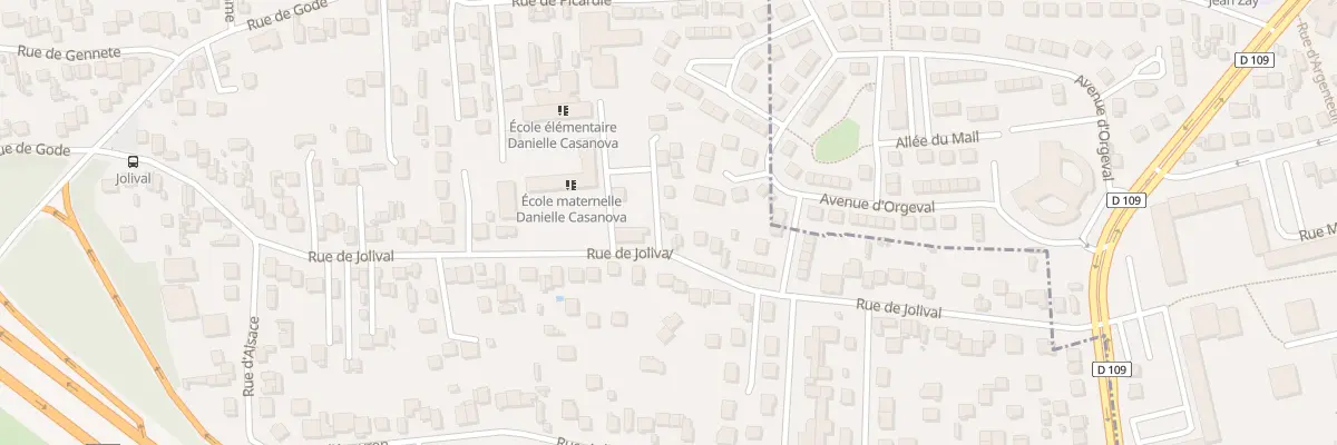 Plan du 81 Rue de Jolival à Argenteuil