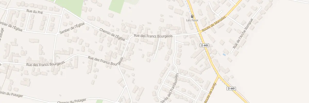 Plan du 9B Rue des Francs Bourgeois à Cheptainville