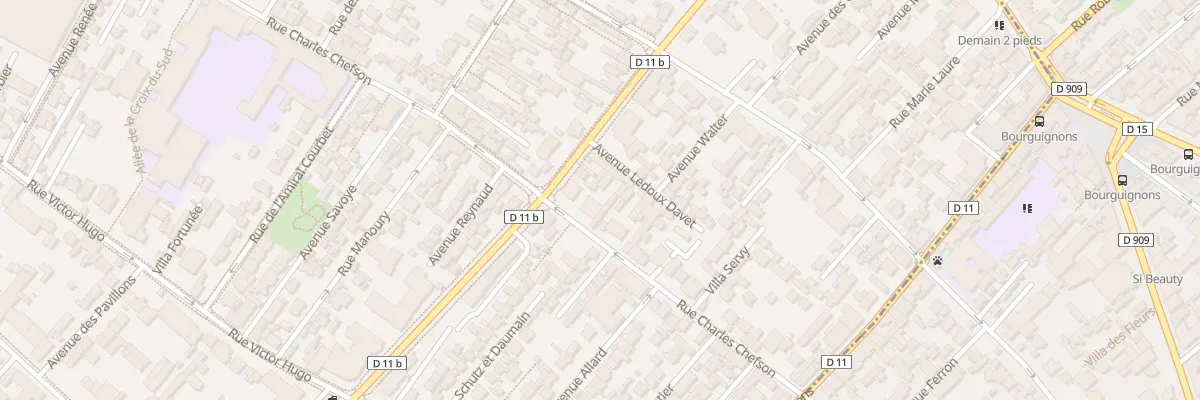 Plan du 46 Rue Charles Chefson à Bois-Colombes