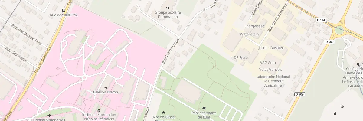 Plan du 32B Rue Flammarion à Eaubonne
