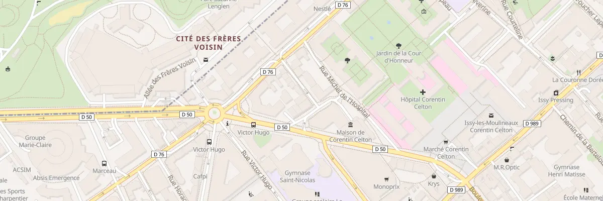 Plan du 3 Rue Henri Mayer à Issy-les-Moulineaux