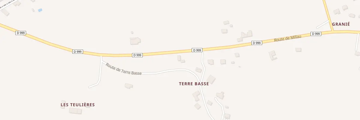 Plan du 610 Rte de Millau à Bellegarde-Marsal