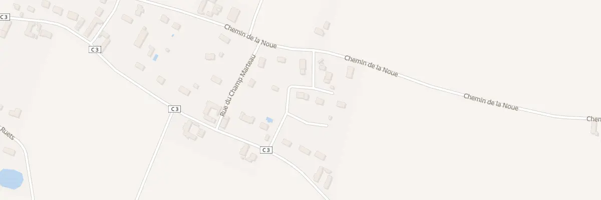 Plan du 6 Imp des Erables à Germigny-des-Prés