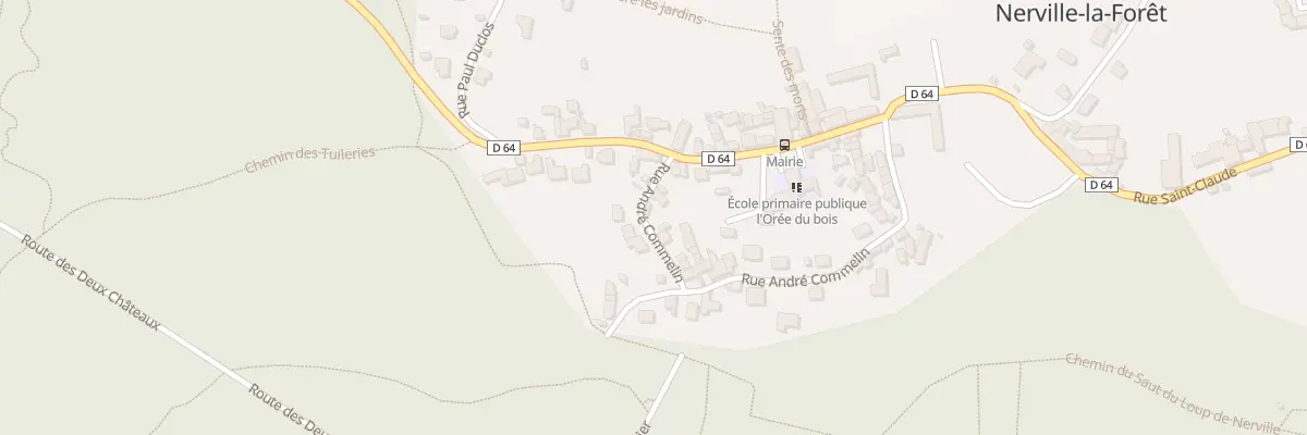 Plan du 5 Rue André Commelin à Nerville-la-Forêt