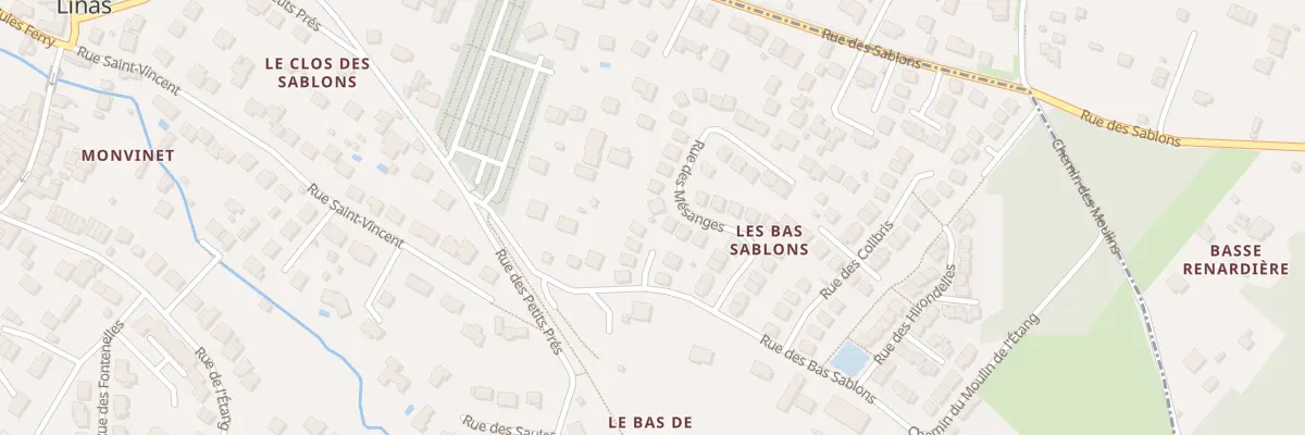 Plan du 17 Rue des Mésanges à Linas