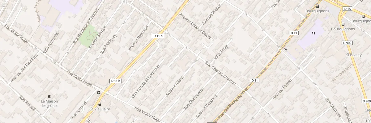Plan du 17B Rue Charles Chefson à Bois-Colombes