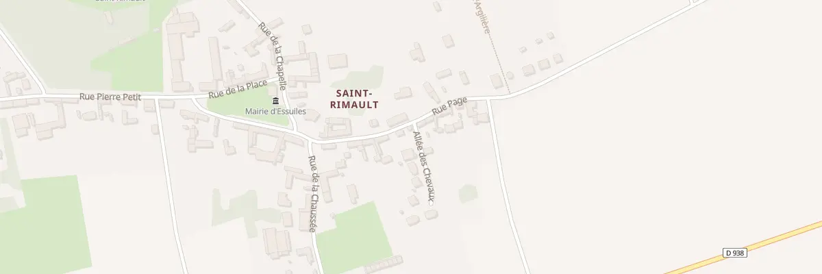 Plan du 90 Rue Page à Essuiles