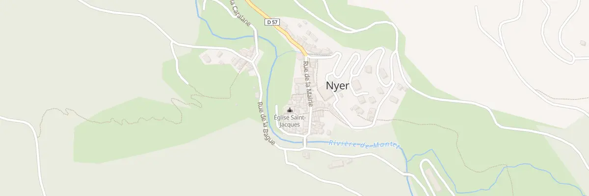 Plan du 49 Le Village à Nyer