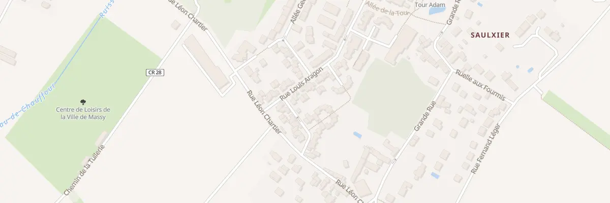 Plan du 6 Rue Louis Aragon à Saulx-les-Chartreux