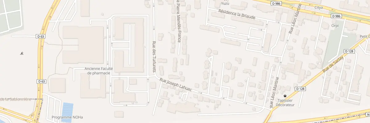 Plan du 27 Rue des Turlurets à Châtenay-Malabry