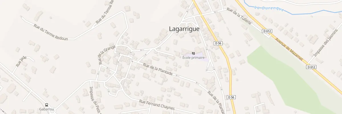 Plan du 8 Imp des Barrys à Lagarrigue