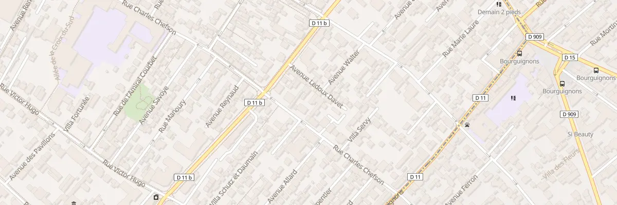 Plan du 42 Rue Charles Chefson à Bois-Colombes