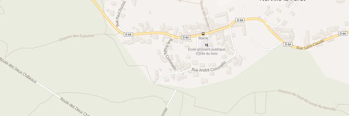 Plan du 7 Rue André Commelin à Nerville-la-Forêt