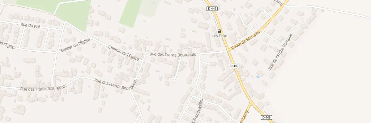 Plan du 5 Rue des Francs Bourgeois à Cheptainville