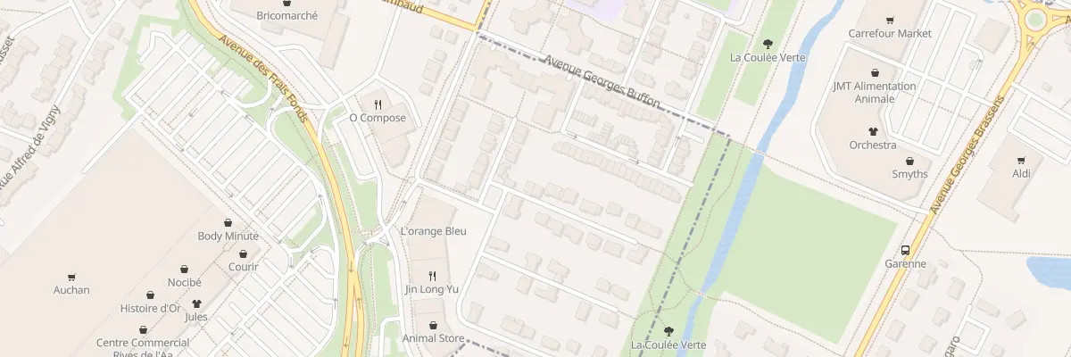 Plan du 12 Rue Maxence Van Der Meersch à Longuenesse