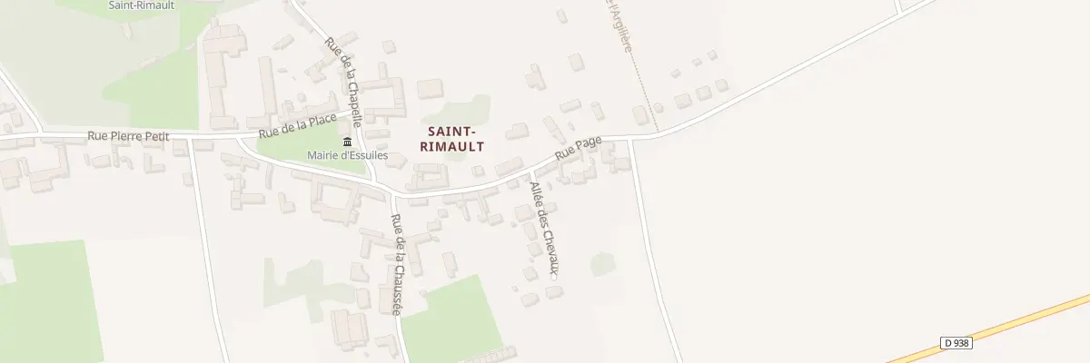 Plan du 128 Rue Page à Essuiles