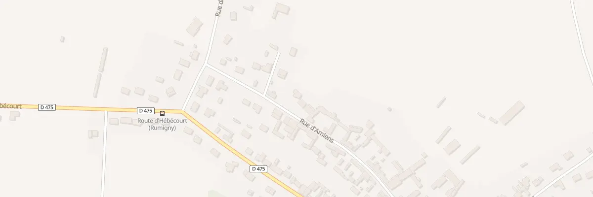 Plan du 30B Rue d’Amiens à Rumigny