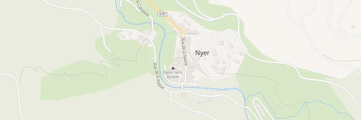 Plan du 51 Le Village à Nyer