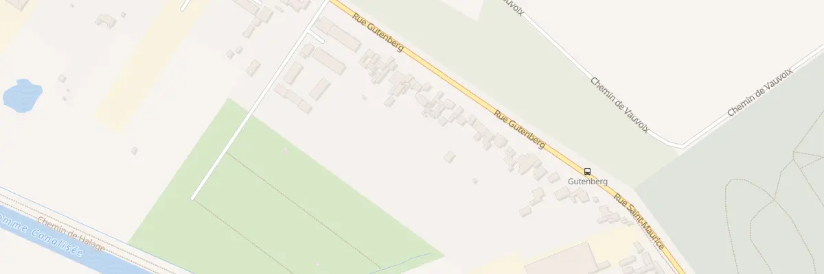 Plan du 37 Rue Gutenberg à Amiens