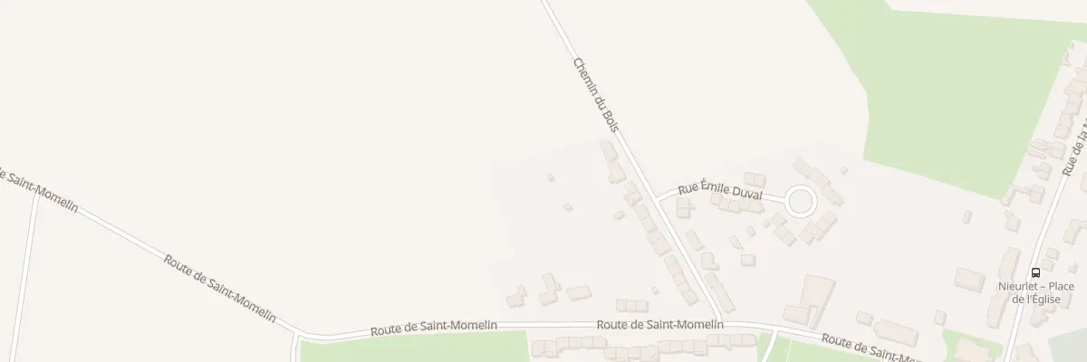 Plan du 15 Che du Bois à Nieurlet