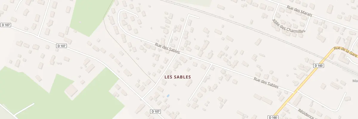 Plan du 35 Rue des Sables à Marmagne